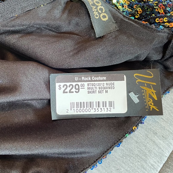 Multicolored Sequin Two-Piece Set from Coco Milano - Picture 8 of 17